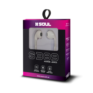 Auriculares Soul S389 Manos Libres Micrófono Celular 3.5mm